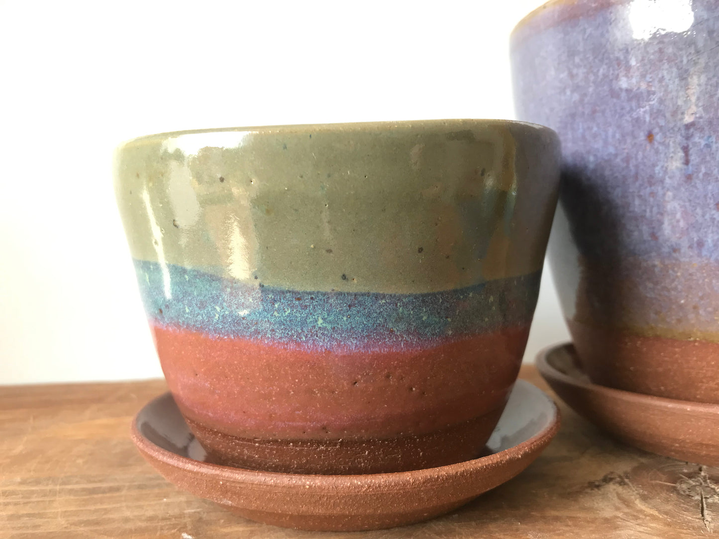 Planter with saucer