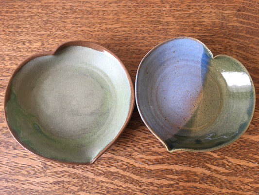 Heart shaped dishes