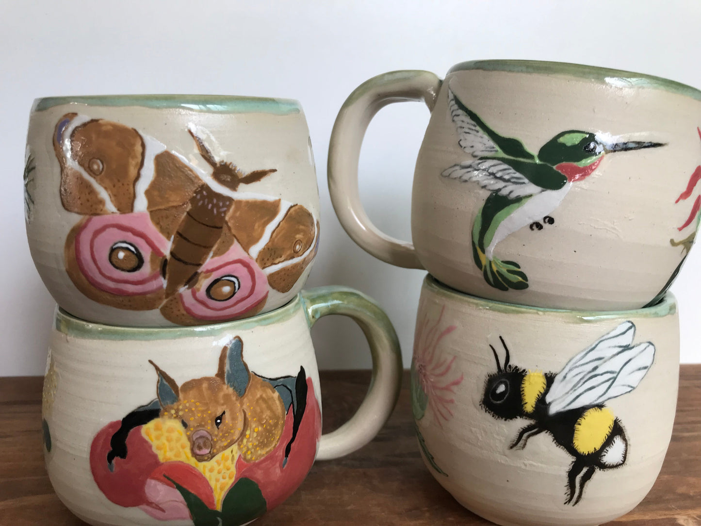 Pollinator mugs